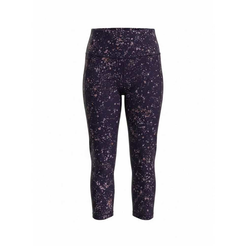 Athleta Leggings Women's Size XXS Ultimate Stash Pocket Splat Capri Purple